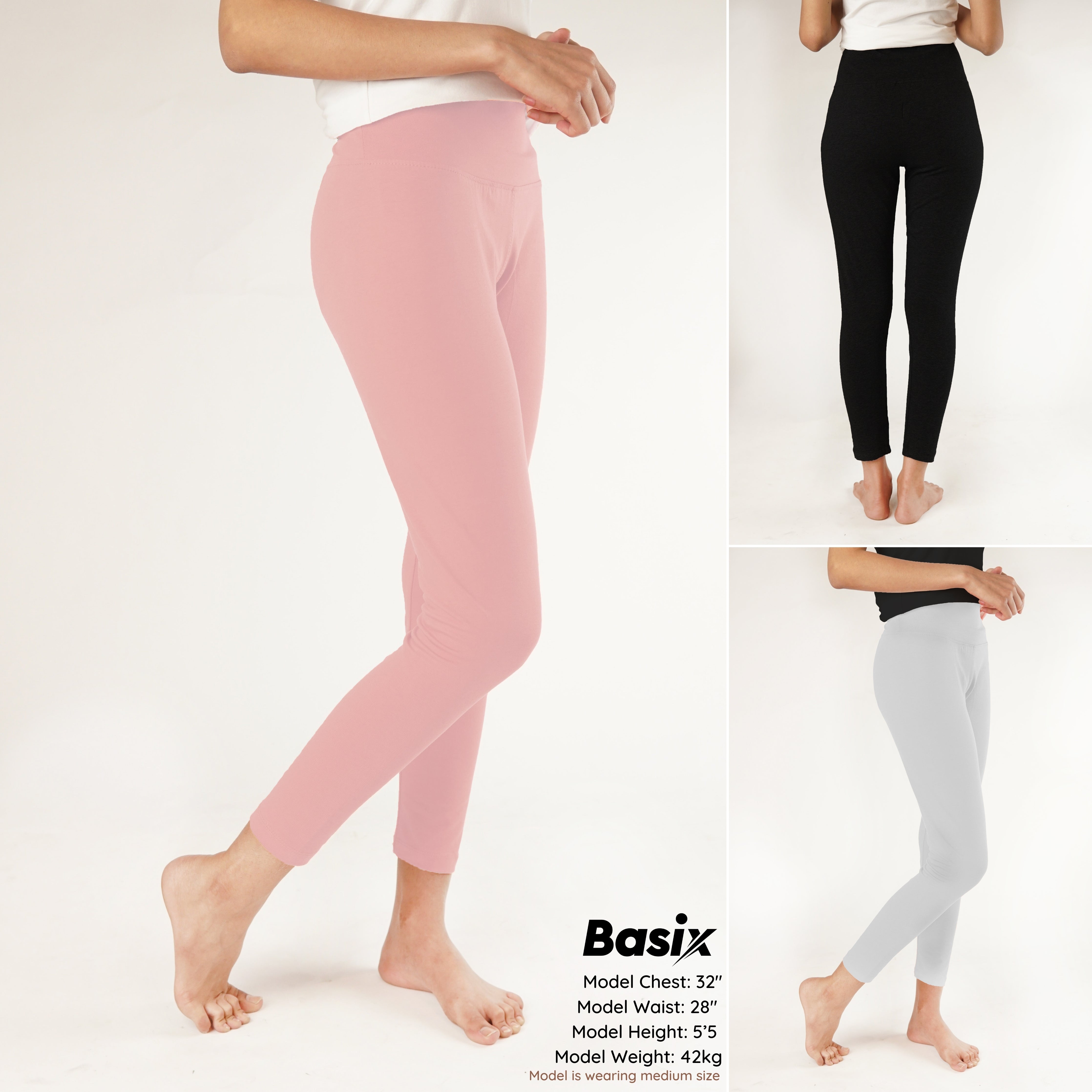 Basix Womens Firming Waist Control Legging – thebasixstore